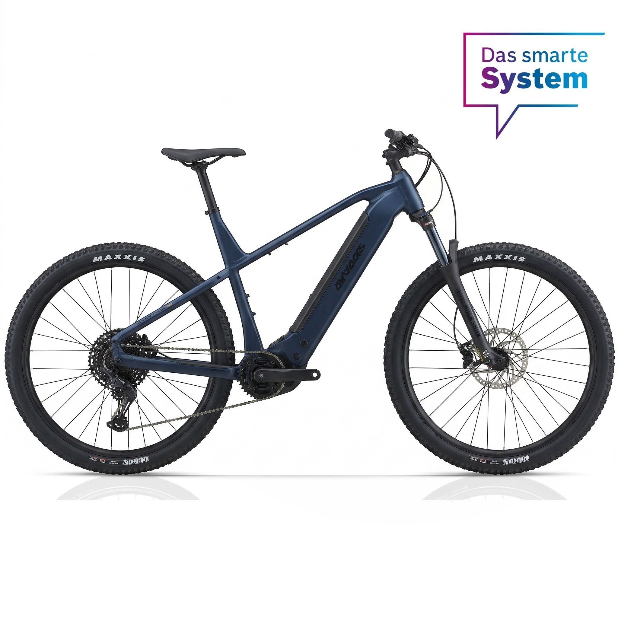 29" VTT électrique homme STREAMER CX11 BOSCH PERFORMANCE LINE CX (GEN 5) Smart System POWERTUBE 600 Wh 11 vitesses SHIMANO XT RD-M8310 Bleu 