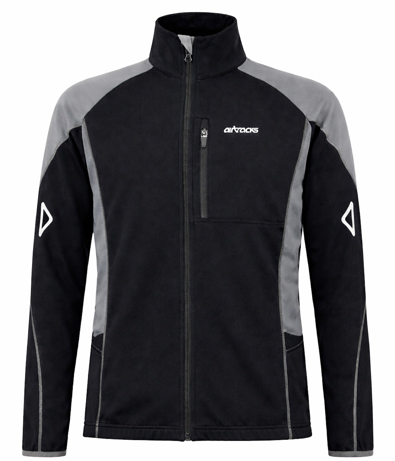 Men Thermo Jersey à bras longs Pro-T noir et gris